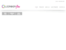 Tablet Screenshot of ledneonflex.com